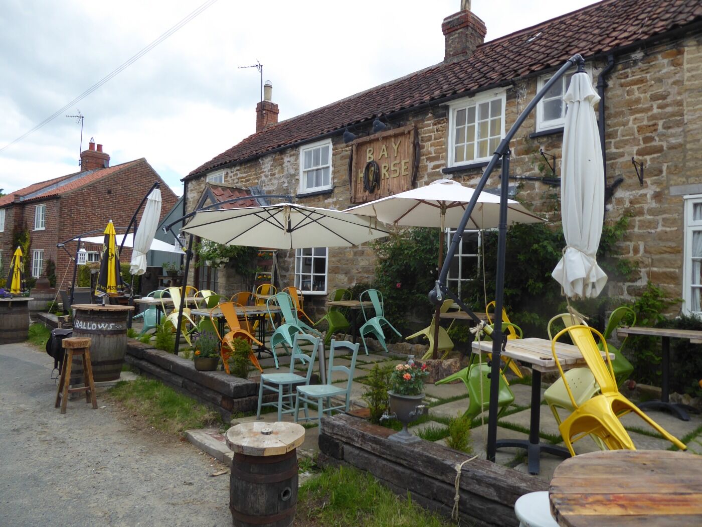 Malton area dog walk and dogfriendly rustic pub, North Yorkshire Driving with Dogs