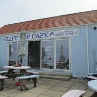 Overstrand dog-friendly cafe and beach, Norfolk - Norfolk dog-friendly beach and cafe.JPG