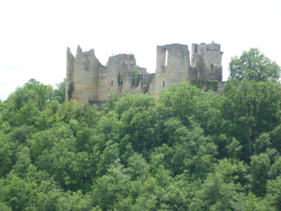 A20 exit 57 dog walk at the old Chateau, France - Driving with Dogs