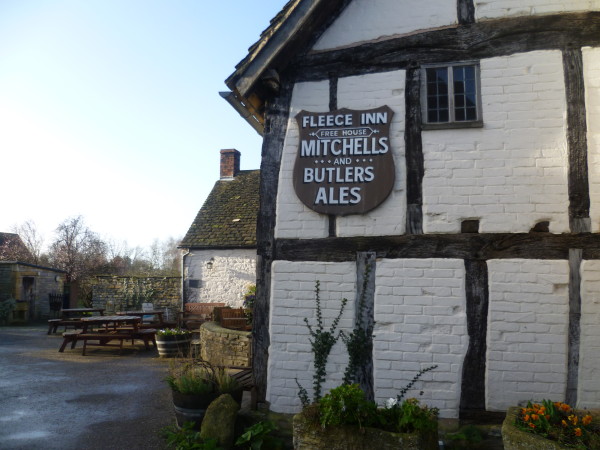 A46 near Evesham dog-friendly pub and dog walk, Worcestershire ...