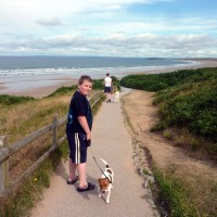Rhossili dog-friendly beach, Gower Peninsula, Wales - Dog walks in Wales