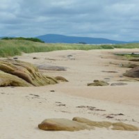 A9 dog-friendly beach at Dornoch, Scotland - Dog walks in Scotland
