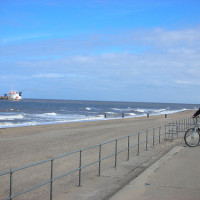 Sandilands dog-friendly beach, Lincolnshire - Dog walks in Lincolnshire