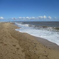 Caister-on-Sea dog-friendly North Beach, Norfolk - Norfolk dog-friendly beach