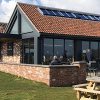 The Cow Shed Cafe and dog-friendly beach, East Yorkshire - Dog-friendly cafe near Bridlington