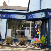 Manorbier dog-friendly beach, Pembrokeshire, Wales - Wales dog-friendly beach and dog walk