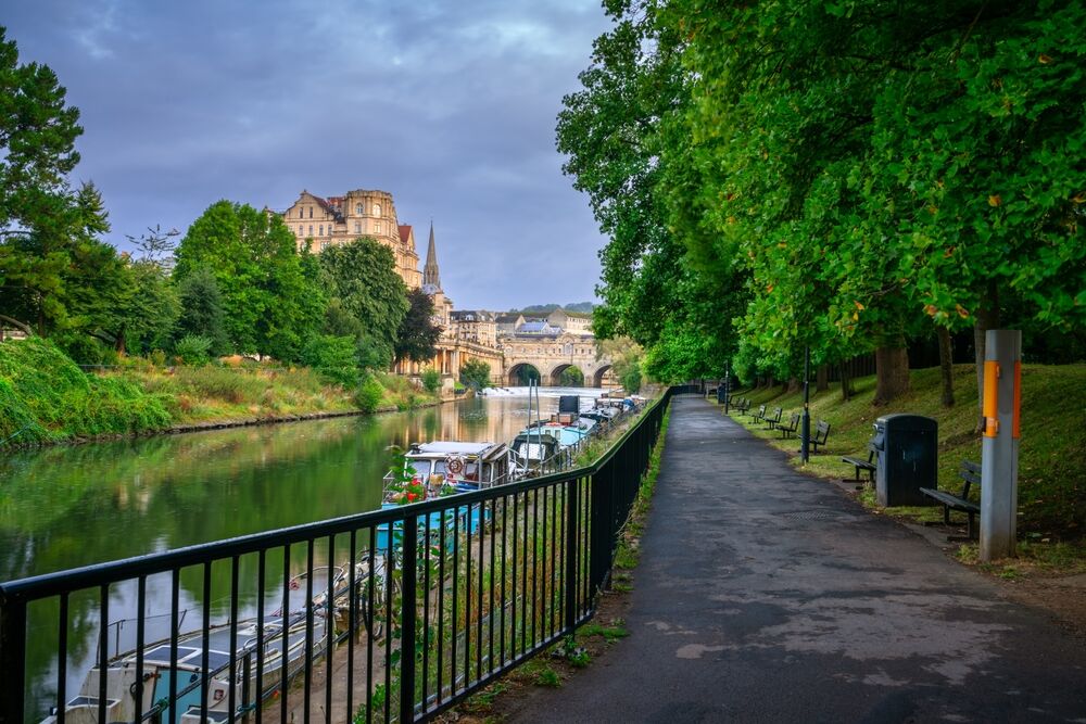 River path in Bath-shutterstock